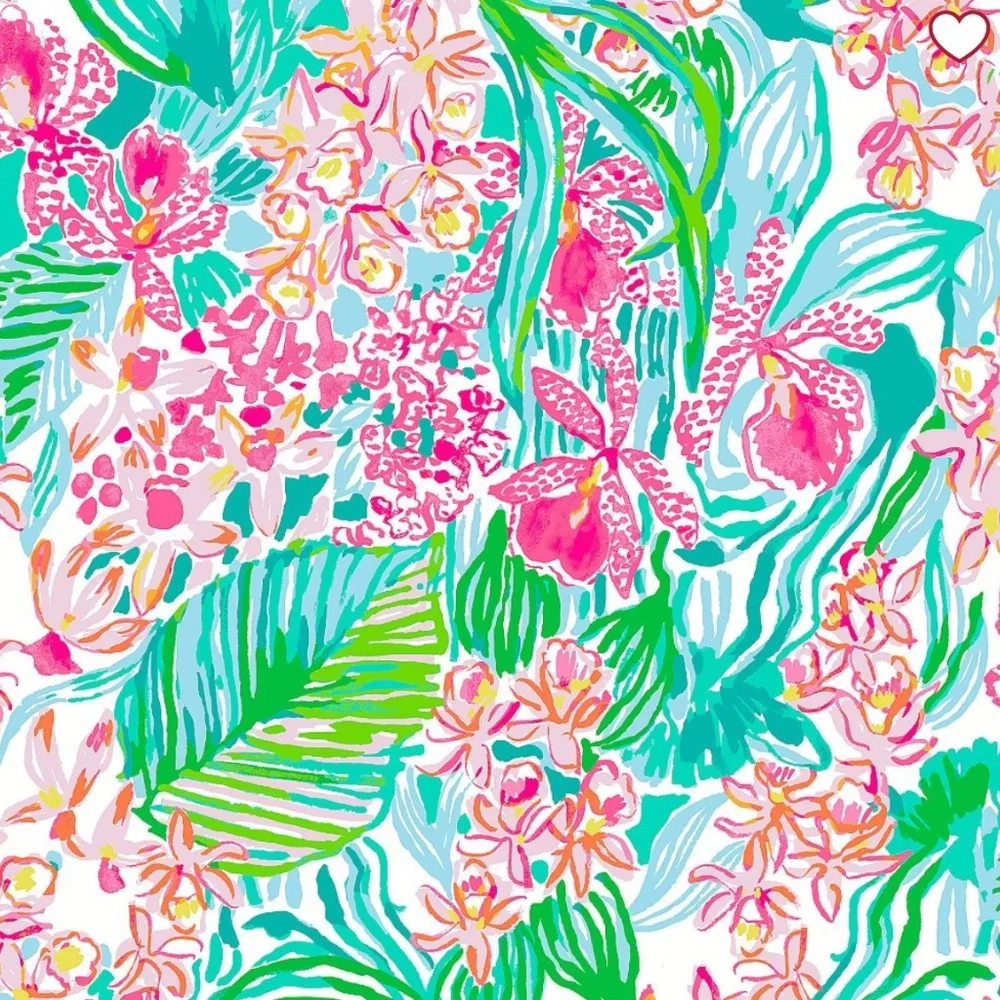 Lilly Pulitzer comforter and sheet set